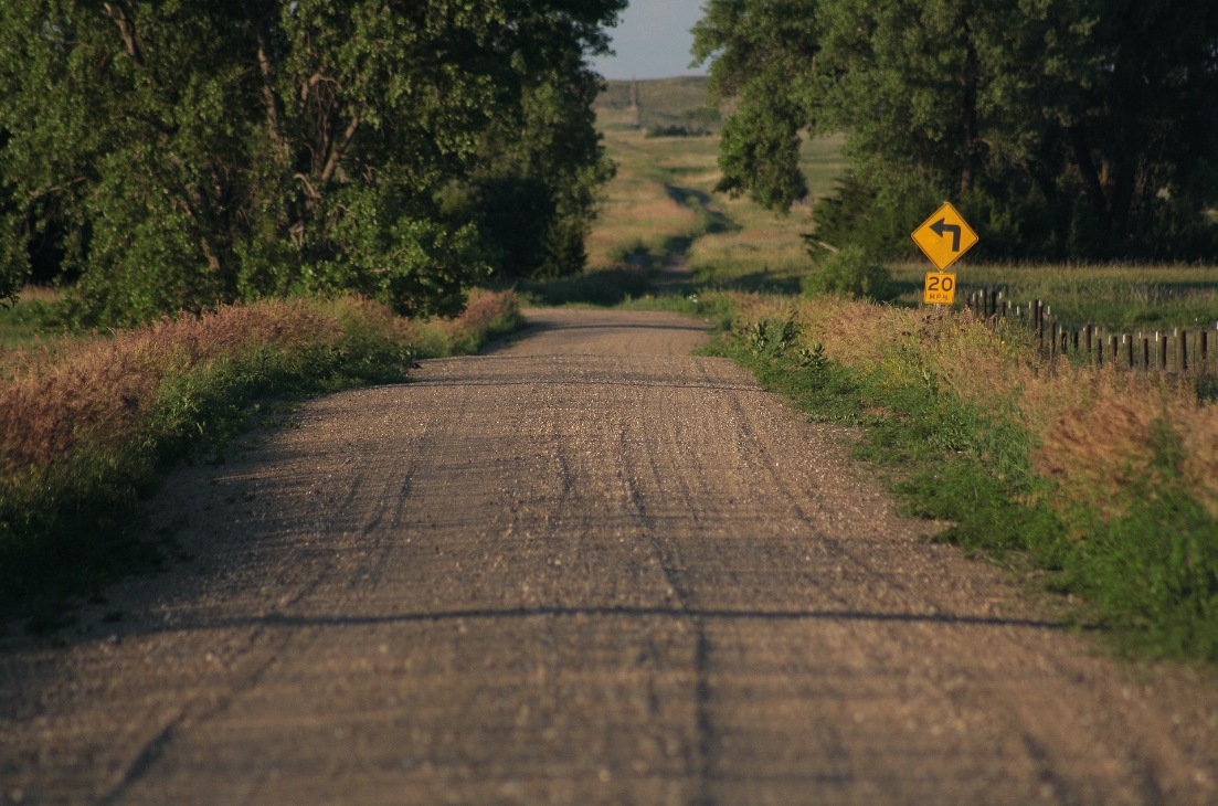 Rural Road in Nebraska